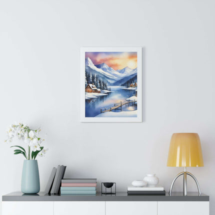 Sustainable Vertical Art Poster Set for Elegant Home Decor