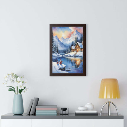 Sustainable Vertical Art Poster Set for Elegant Home Decor