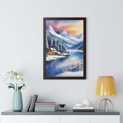 Sustainable Vertical Art Poster Set for Elegant Home Decor