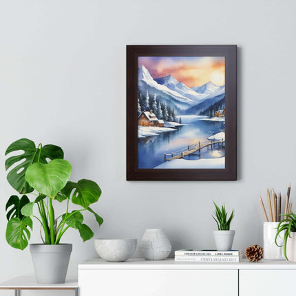 Sustainable Vertical Art Poster Set for Elegant Home Decor