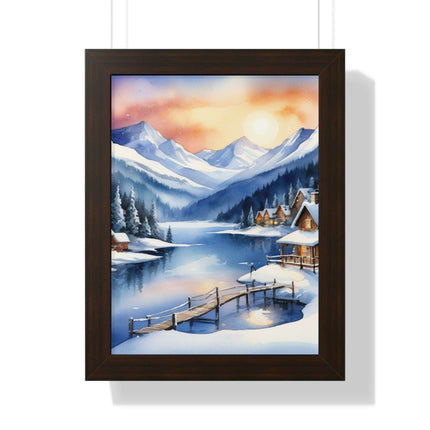 Sustainable Vertical Art Poster Set for Elegant Home Decor