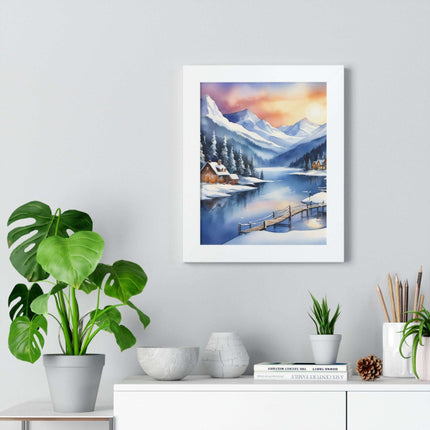 Sustainable Vertical Art Poster Set for Elegant Home Decor