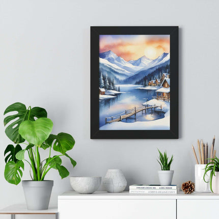 Sustainable Vertical Art Poster Set for Elegant Home Decor