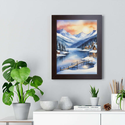 Sustainable Vertical Art Poster Set for Elegant Home Decor