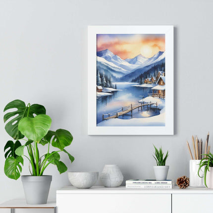 Sustainable Vertical Art Poster Set for Elegant Home Decor