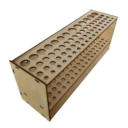 Sustainable Wooden Workspace Organizer - Stylish Caddy for Paint Brushes and Tools - Très Elite