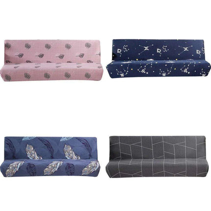 Svetanya Armless Futon Sofa Slipcover - Stylish Protector for Your Furniture - Très Elite