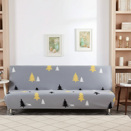 Svetanya Armless Futon Sofa Slipcover - Stylish Protector for Your Furniture - Très Elite