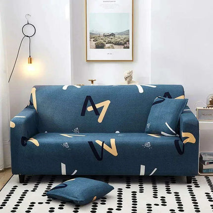 Svetanya Chic L-Shape Sofa Cover - Stylish Fabric Protector for Elegant Living Spaces..