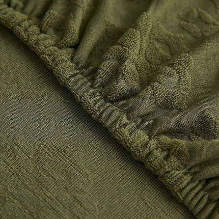 Svetanya Stretchable Jacquard Sofa Slipcover - Washable and Removable Furniture Protector - Très Elite