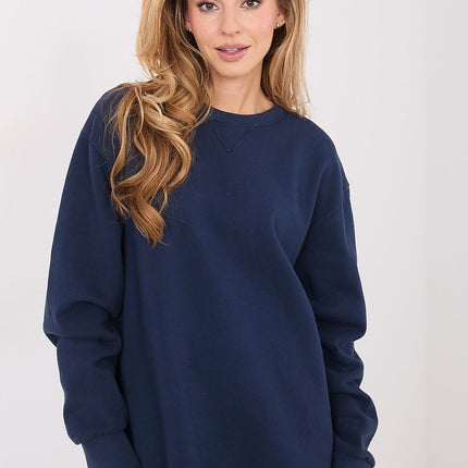 Womens Casual Sweatshirt Model 222500 Made From Soft Cotton Elastane Blend - Très Elite
