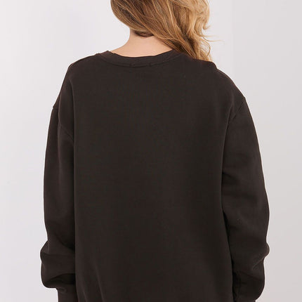 Women Casual Sweatshirt Cotton Elastane For Comfort And Movement - Très Elite