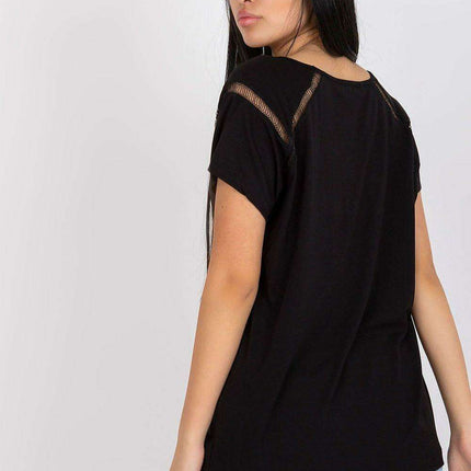 Sweetheart Neckline Short Sleeve Blouse - Très Elite