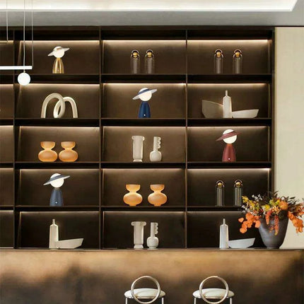 Swordsman Rechargeable Touch Dimming Desk Lamp - Modern Elegance for Home and Office