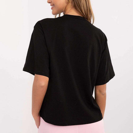 T Shirt Model 208715 Printed Front Bold Lettering For Women - Très Elite