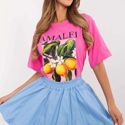 T Shirt Model 208715 Printed Front Bold Lettering For Women - Très Elite