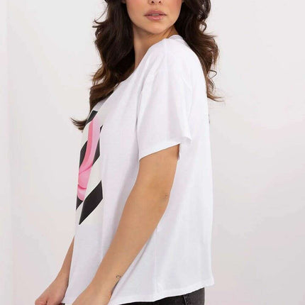T Shirt Model 210972 Premium Cotton Spandex Tee Soft Comfort - Très Elite