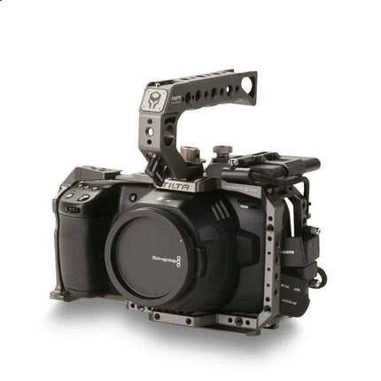 TILTA Gray Camera Cage Kit with Follow Focus for BMPCC 4K 6K - Cinema Essentials- Très Elite- Très Elite