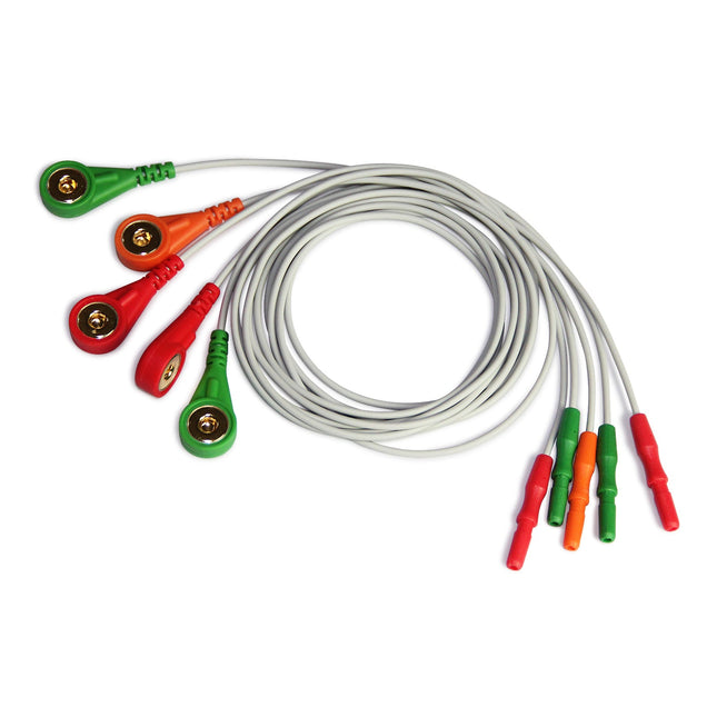 Single ECG Lead Cable For CONTEC TLC9803 TLC5007 Holter ECG