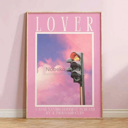 Taylor Swift Lyric Canvas Prints - Elegant Wall Art Inspired by Midnights, Lover, and Reputation Albums - Très Elite