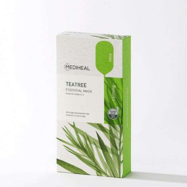 Tea Tree Essential Mask Sheet Set for Clear and Even Skin - 10 Pack