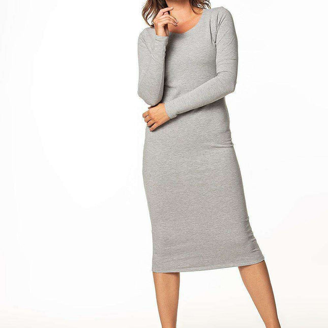 Tessita Boat Neck Cotton Knit Daydress