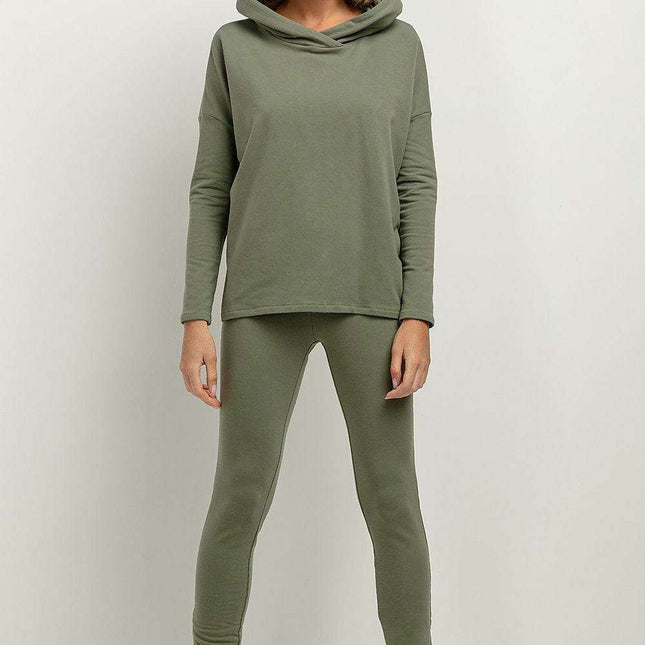 Tessita Chic Knit Hooded Pullover