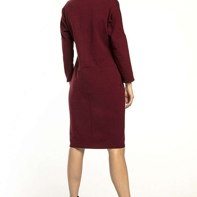 Tessita Comfort Turtleneck Daydress - Effortless Style Meets All-Day Comfort - Très Elite