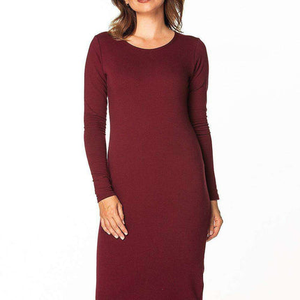 Tessita Cotton Knit Boat Neck Dress