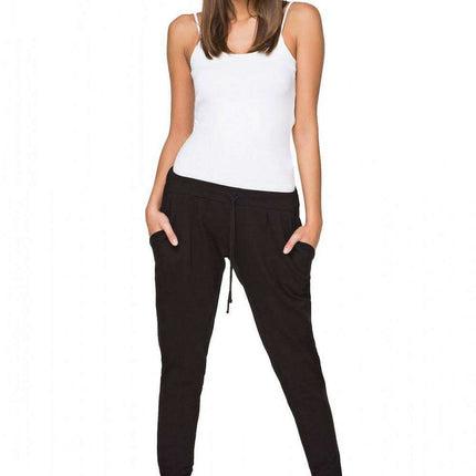 Tessita Cozy Cotton Athleisure Trousers - Très Elite