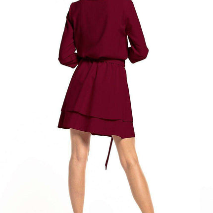 Tessita Elegant Double Skirt Daydress with 3/4 Sleeves - Très Elite