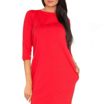 Tessita Elegant Knit Dress with Charming Bow Detail - Très Elite