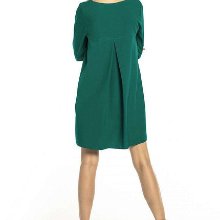 Tessita Elegant Pleated Day Dress - Très Elite