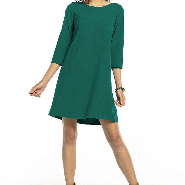 Tessita Elegant Pleated Day Dress - Très Elite