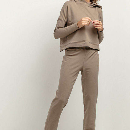 Tessita Stylish Pleated Hoodie Sweatshirt - Très Elite