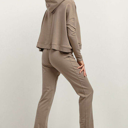 Tessita Stylish Pleated Hoodie Sweatshirt - Très Elite