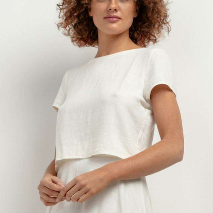 Tessita Summer Linen Blouse - T401 - Très Elite