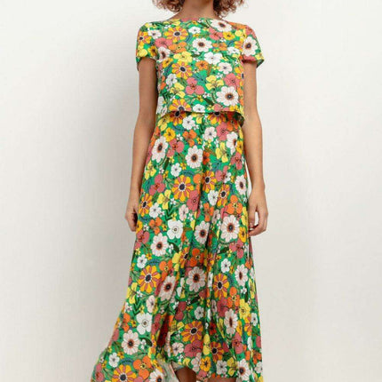 Tessita Viscose Summer Maxi Skirt - Très Elite