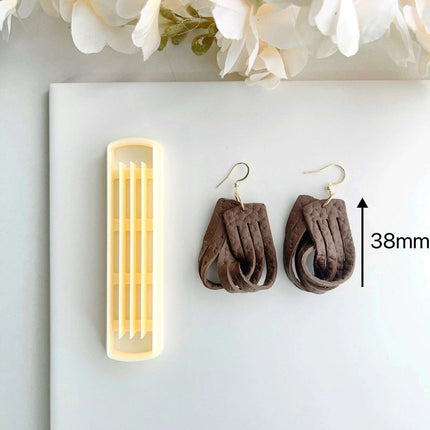 Textured Craft Roller for Stunning Leather and Polymer Clay Creations - Très Elite