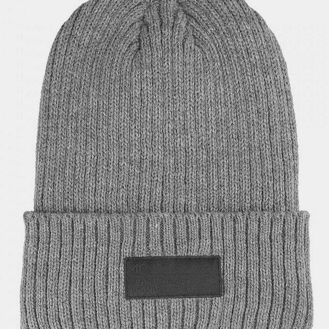 Thinsulate-Lined Men's Beanie by 4F - Chic Winter Must-Have