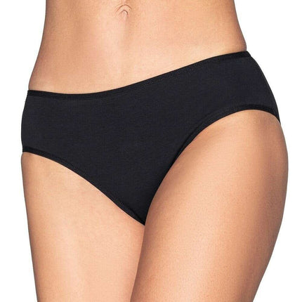 Three-Pack Cotton Gusset Thongs – Everyday Comfort in Beige, Black & White - Très Elite