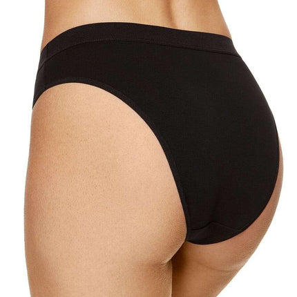 Three-Pack Cotton Thongs – Deep Cut Leg & Wide Waistband Comfort - Très Elite