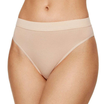 Three-Pack Cotton Thongs – Deep Cut Leg & Wide Waistband Comfort - Très Elite