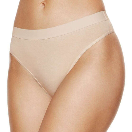 Three-Pack Cotton Thongs – OEKO-TEX Certified, Wide Waistband, Made in EU - Très Elite