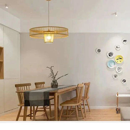 Timeless Bamboo Charm Chandelier..