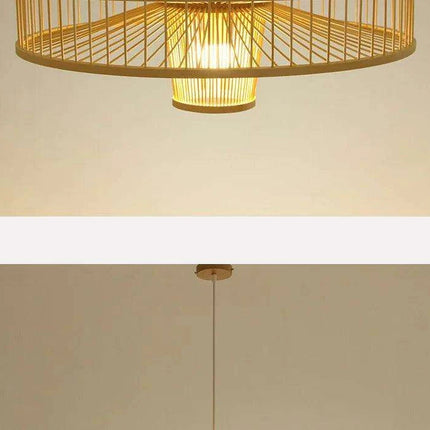 Timeless Bamboo Charm Chandelier..