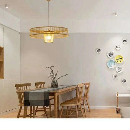 Timeless Bamboo Charm Chandelier..