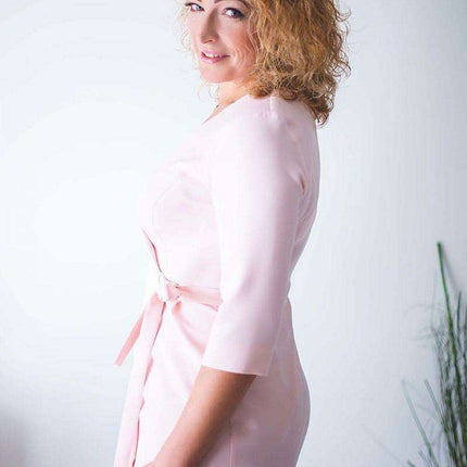 Timeless Elegance Button-Up Dress - Très Elite