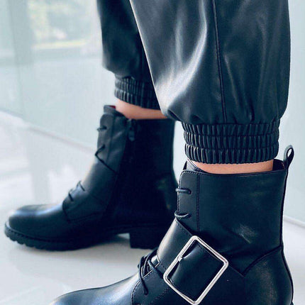 Timeless Elegance Lace-Up Boots Model 170437 - Très Elite