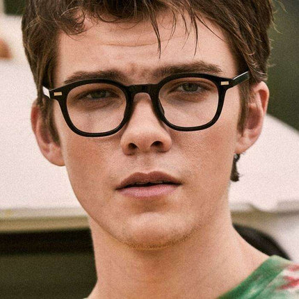 Timeless Elegance: Vintage-Inspired Black Eyewear Frames by BLUE ELEPHANT BRANDON